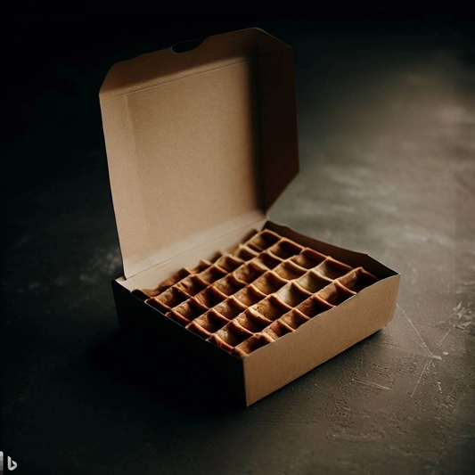 Custom Waffle Boxes Panda Scientist