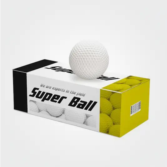Custom printed golf ball boxes