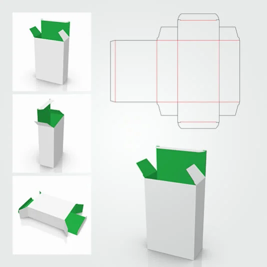 Custom Tuck End Boxes - Tuck End Cover Desire Packaging